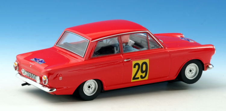 SCALEXTRIC Ford Lotus Cortina Coupes des Alpes